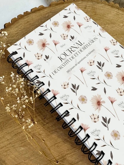 Journal de gratitude et de réflexions - Fleurs nordiques – Image 3