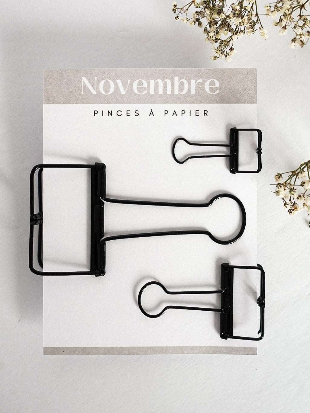 Pinces à papier (petit, moyen, grand) – Image 3