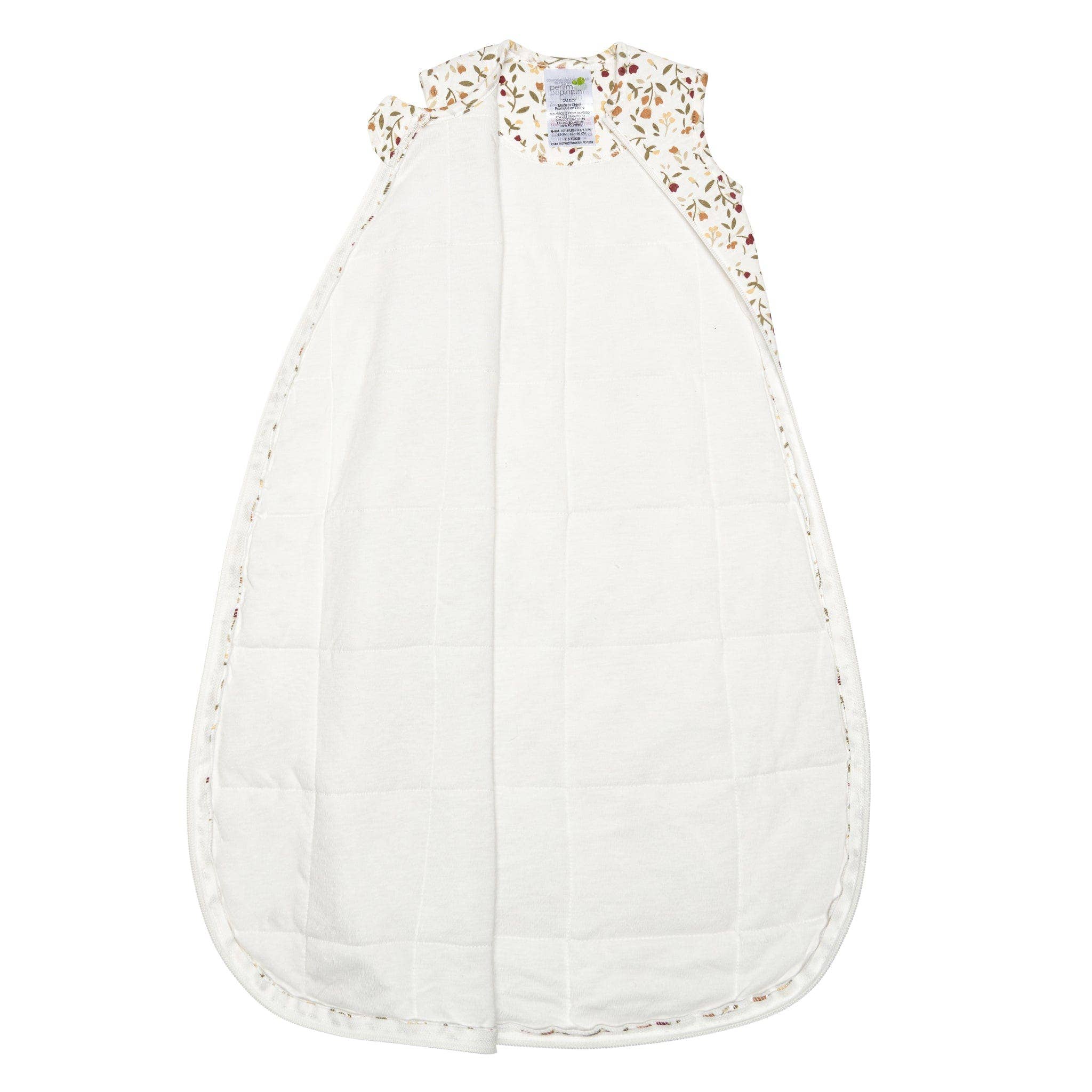 Gigoteuse en bambou matelassée - Floral – Image 8