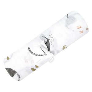 Mousseline de coton - Fourmiliers