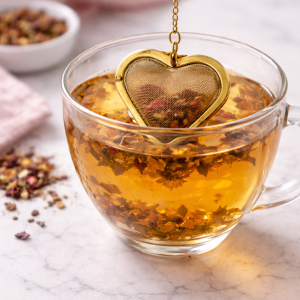 Infuseur à thé - Cœur chaîne