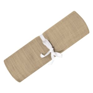 Mousseline de coton - Sable