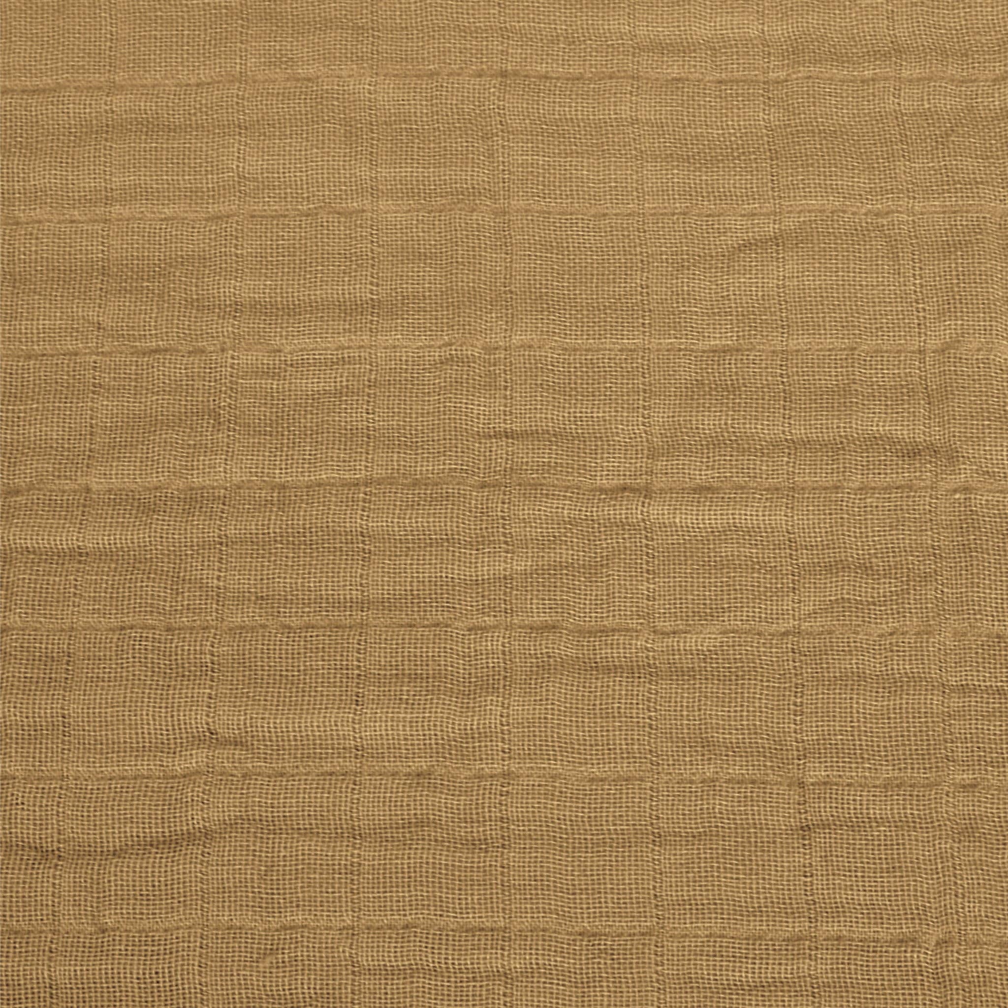 Mousseline de coton - Miel – Image 2