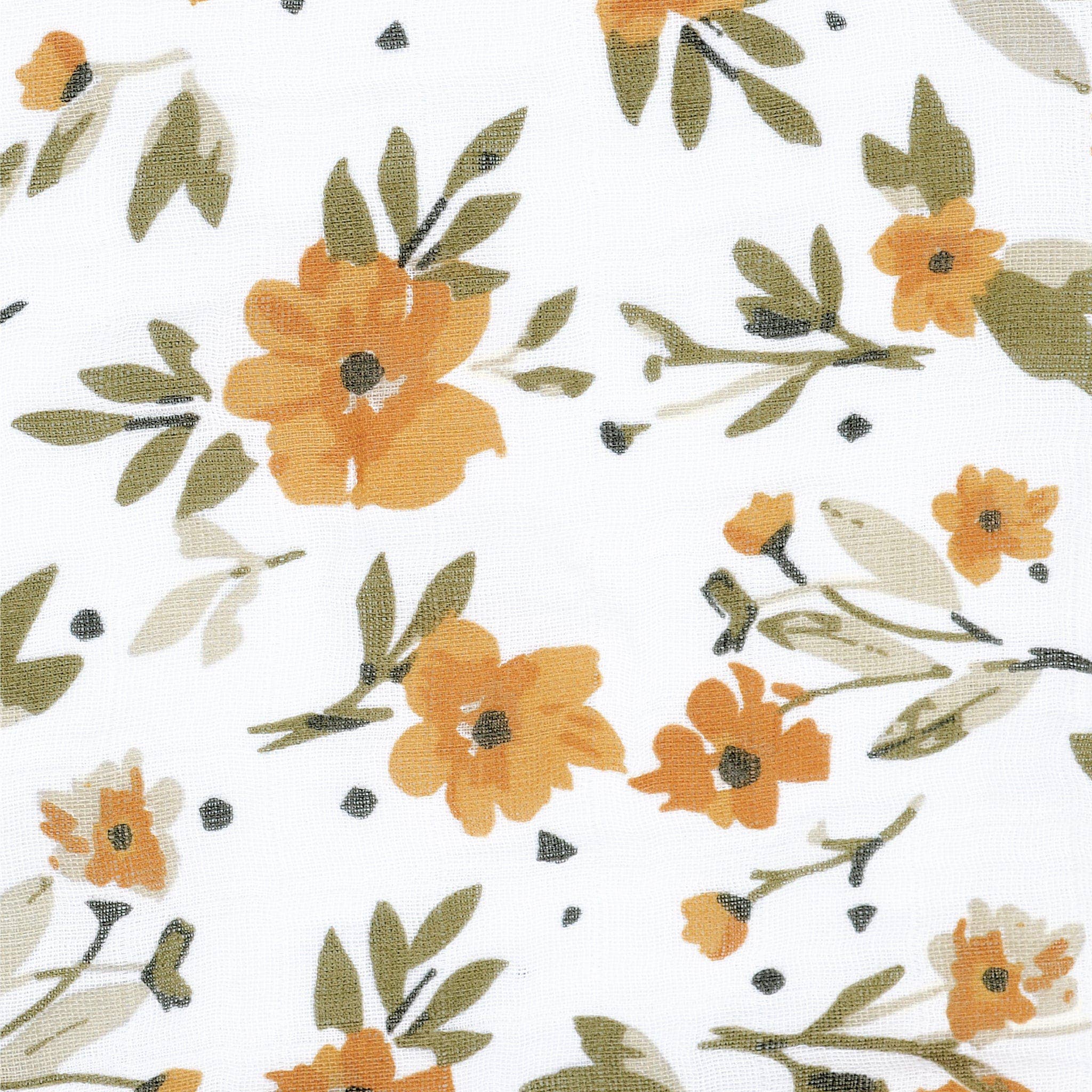 Mousseline de coton - Boutons d'or – Image 3