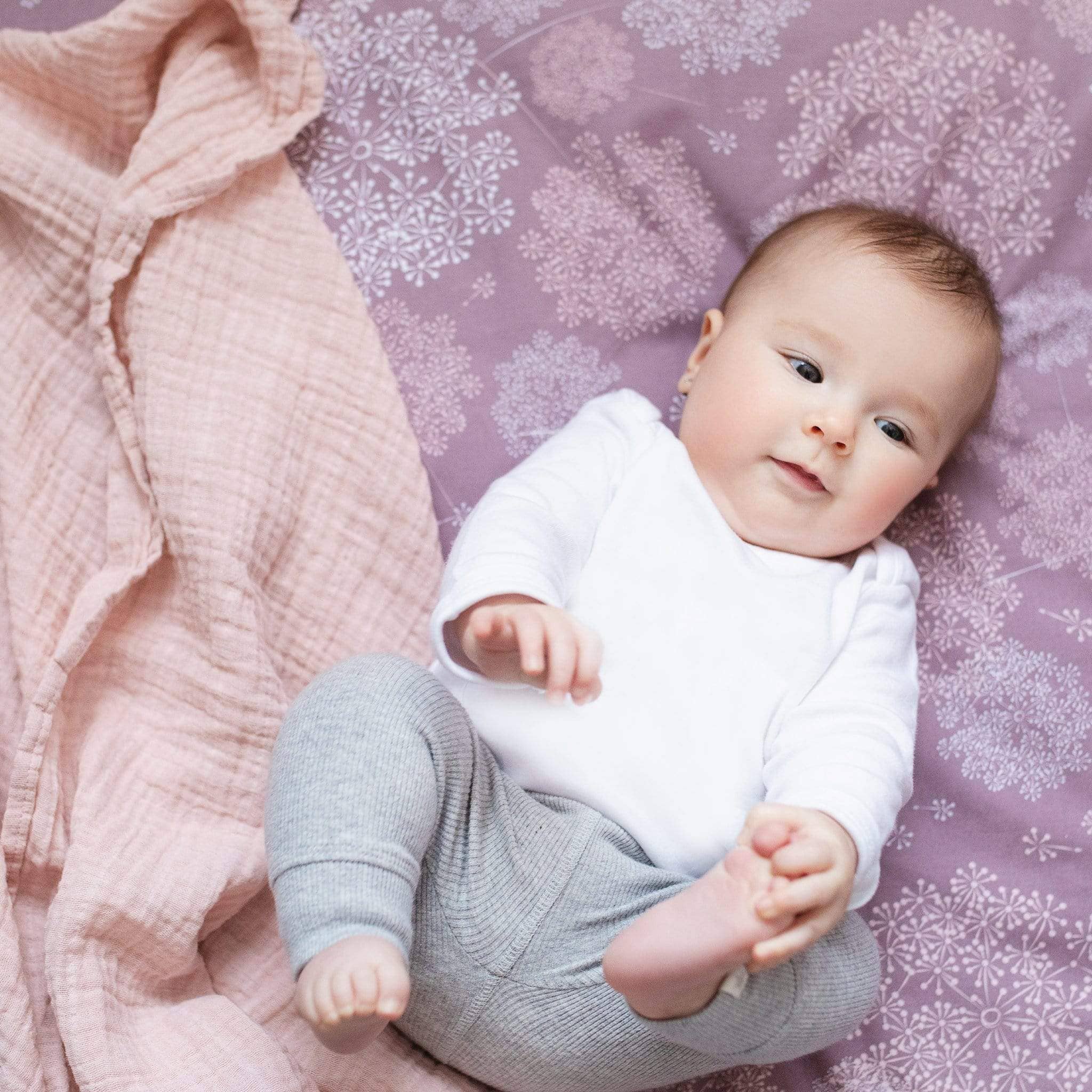 Mousseline de coton - Rose – Image 2