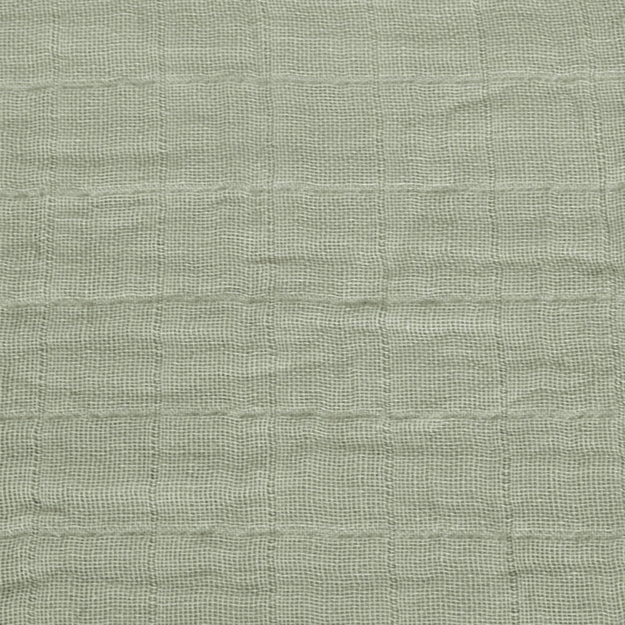 Mousseline de coton - Sauge – Image 3