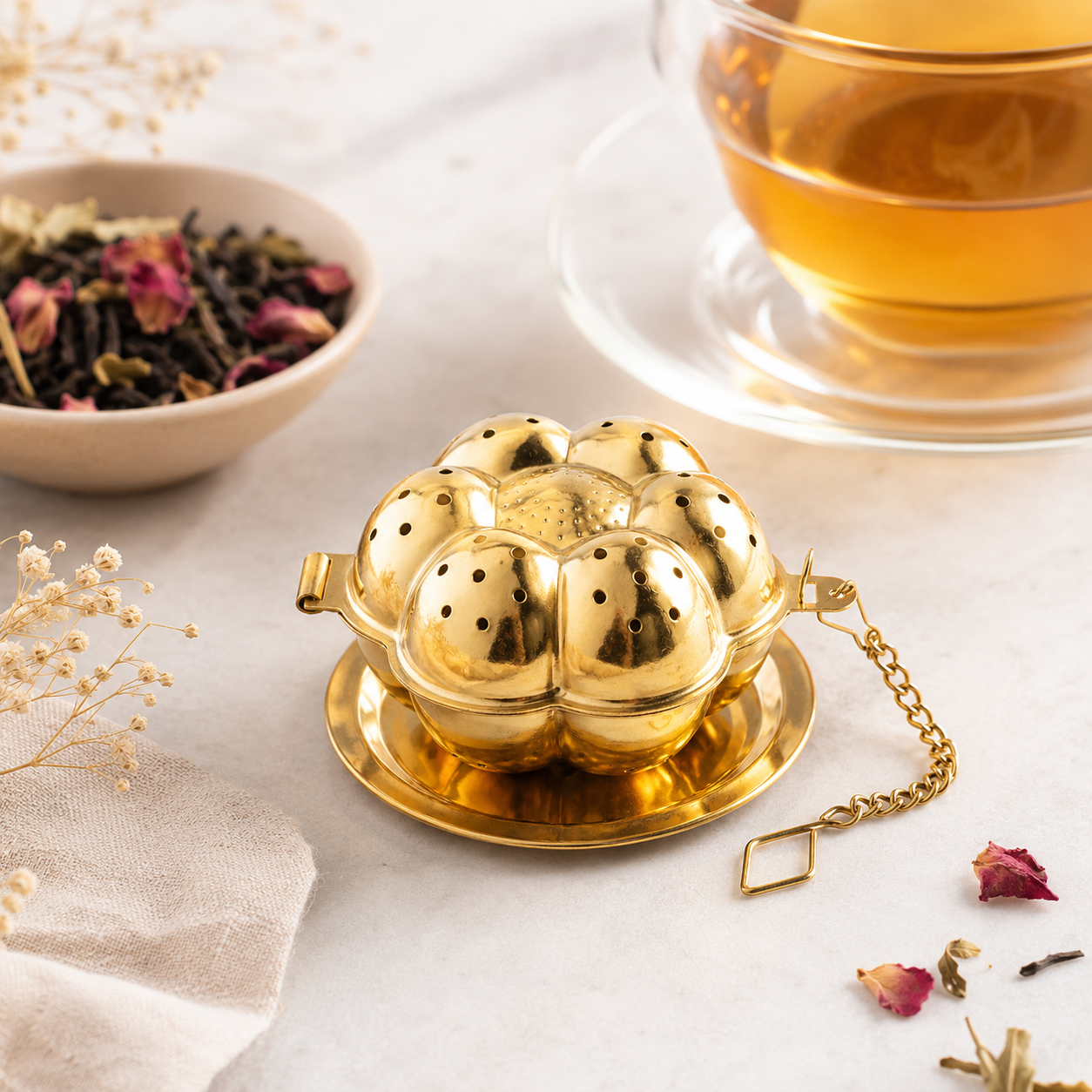 Infuseur à thé - Fleur – Image 3