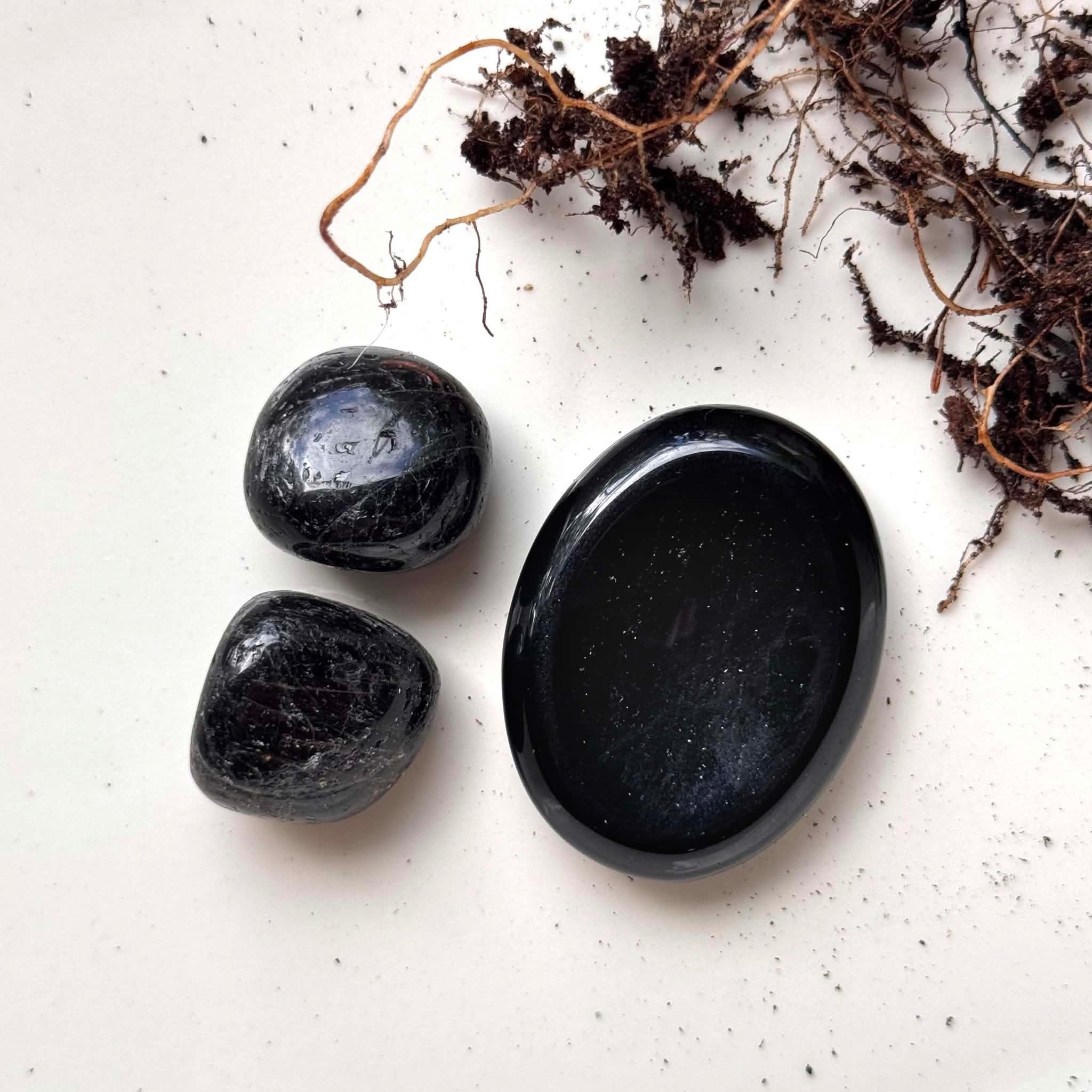 Pierres - Tourmaline noire