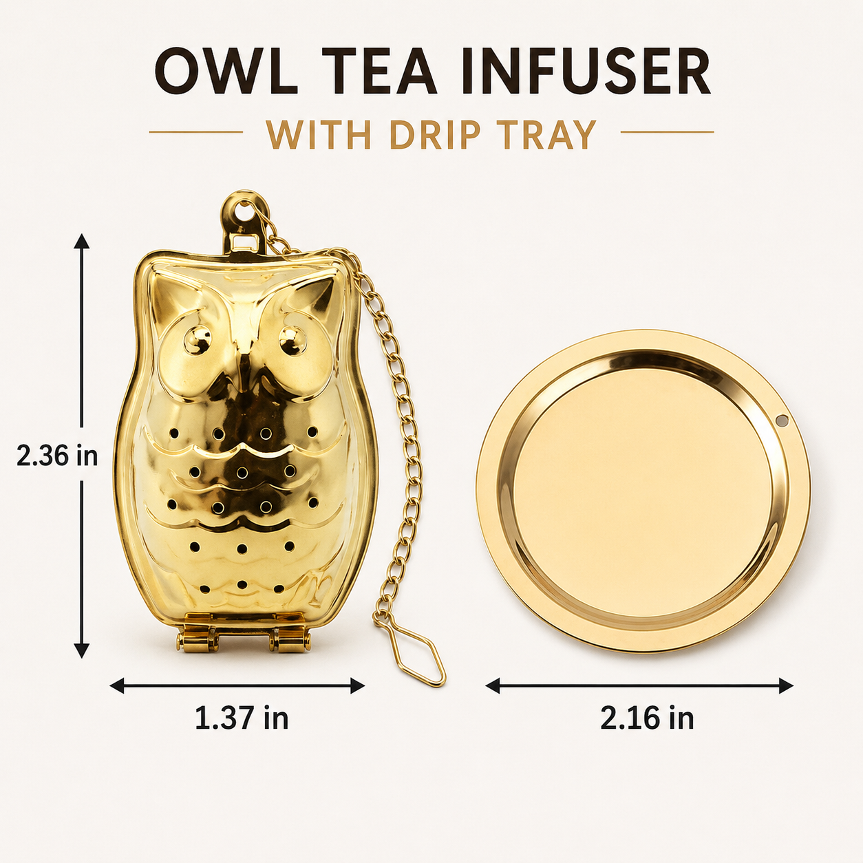 Infuseur à thé - Hibou – Image 2
