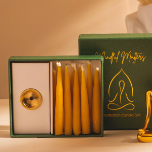 Coffret de bougies de méditation