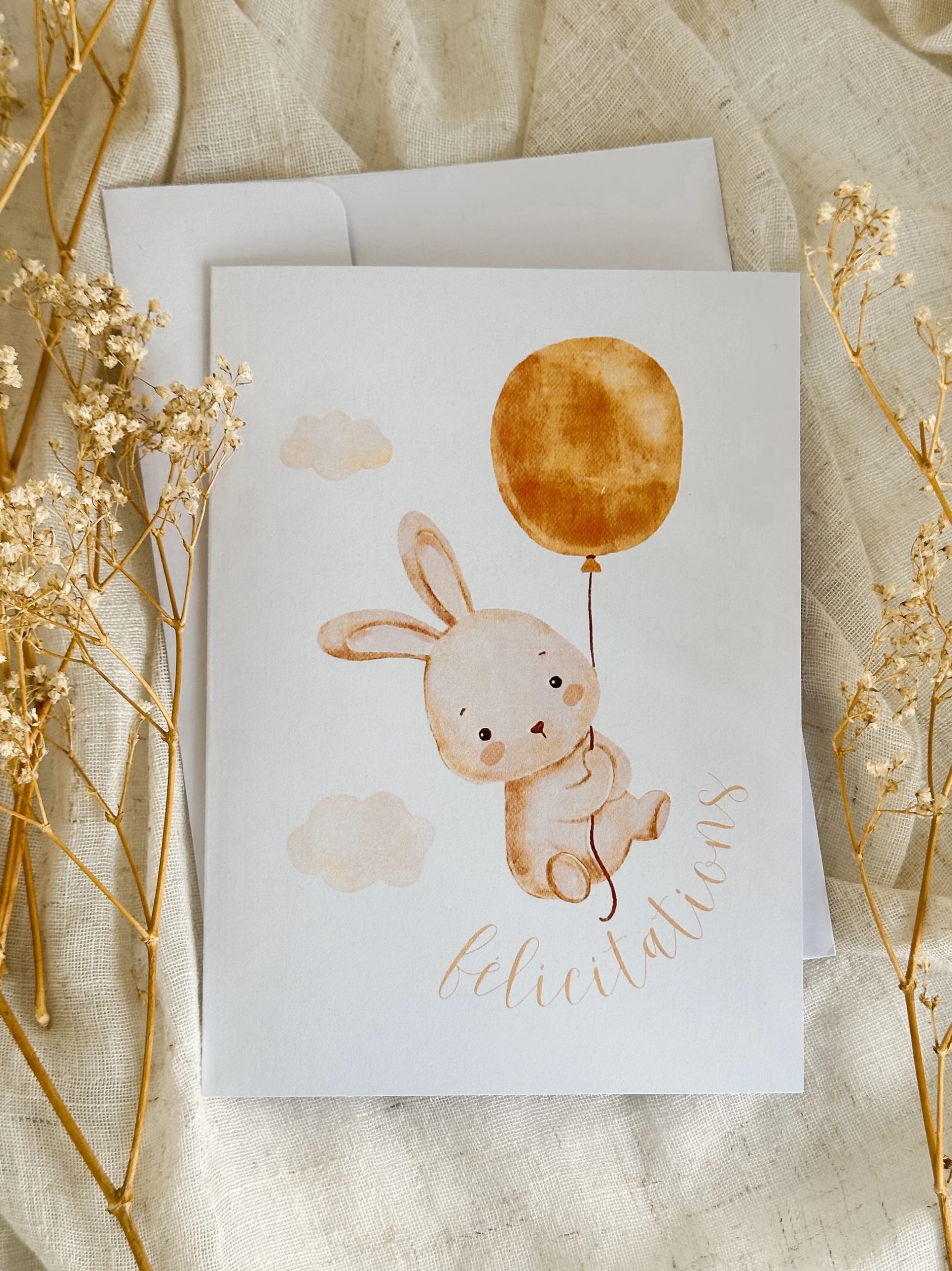 Carte de naissance : Lapin