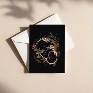 Carte de souhaits : Cocon